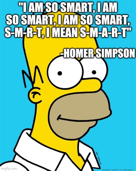 homer simpson smart meme